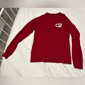 Cyclebar Vibrant Red Crew Neck Shirt